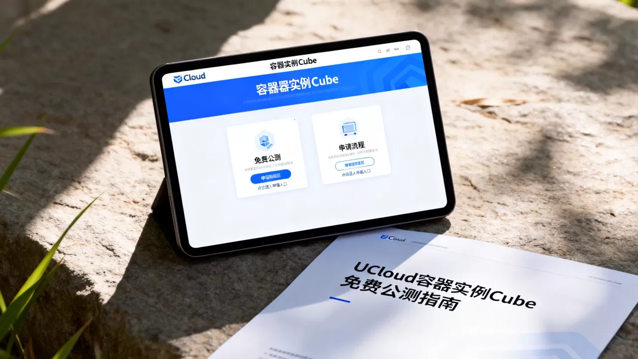 UCloud容器实例Cube免费公测吗？容器实例Cube免费公测怎么申请
