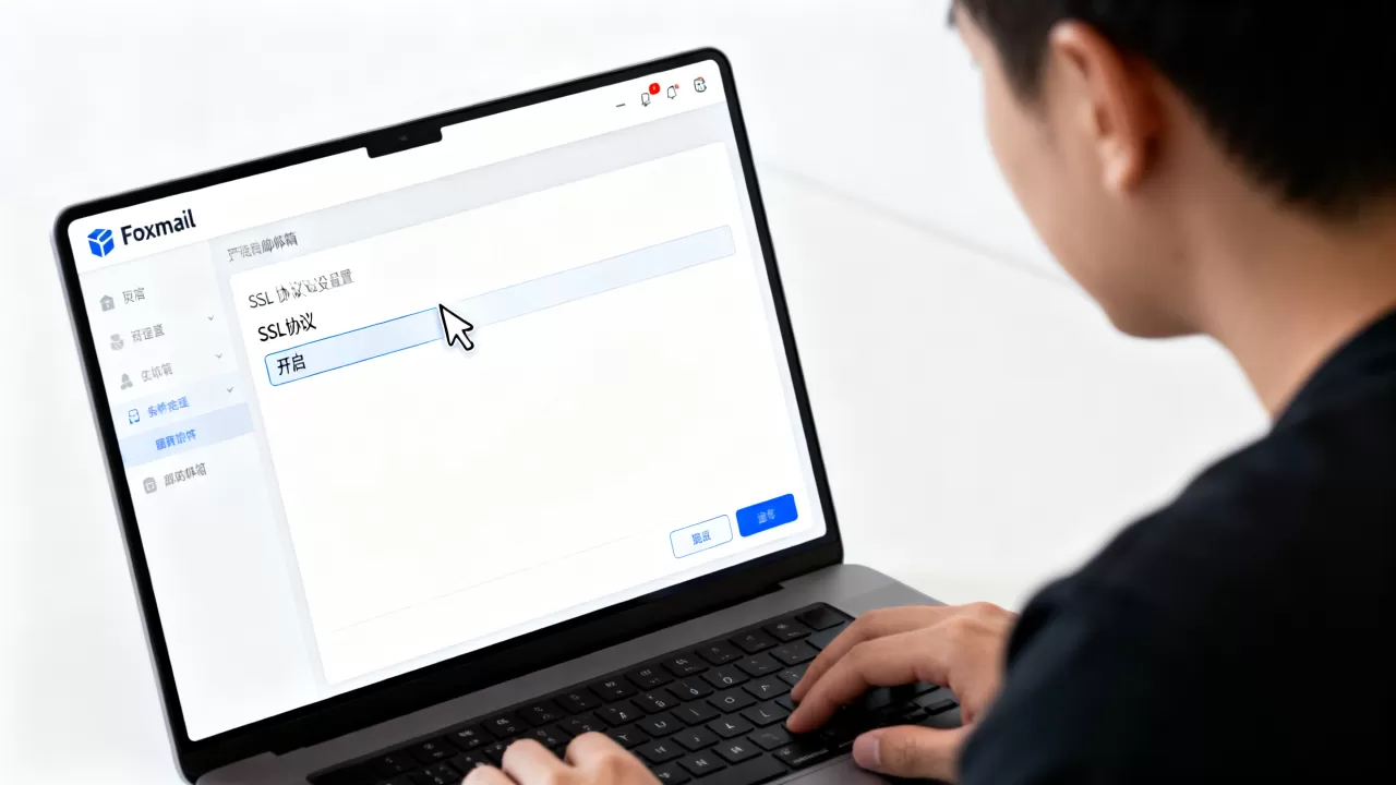 Foxmail怎么开启SSL协议？Foxmail邮箱SSL设置教程