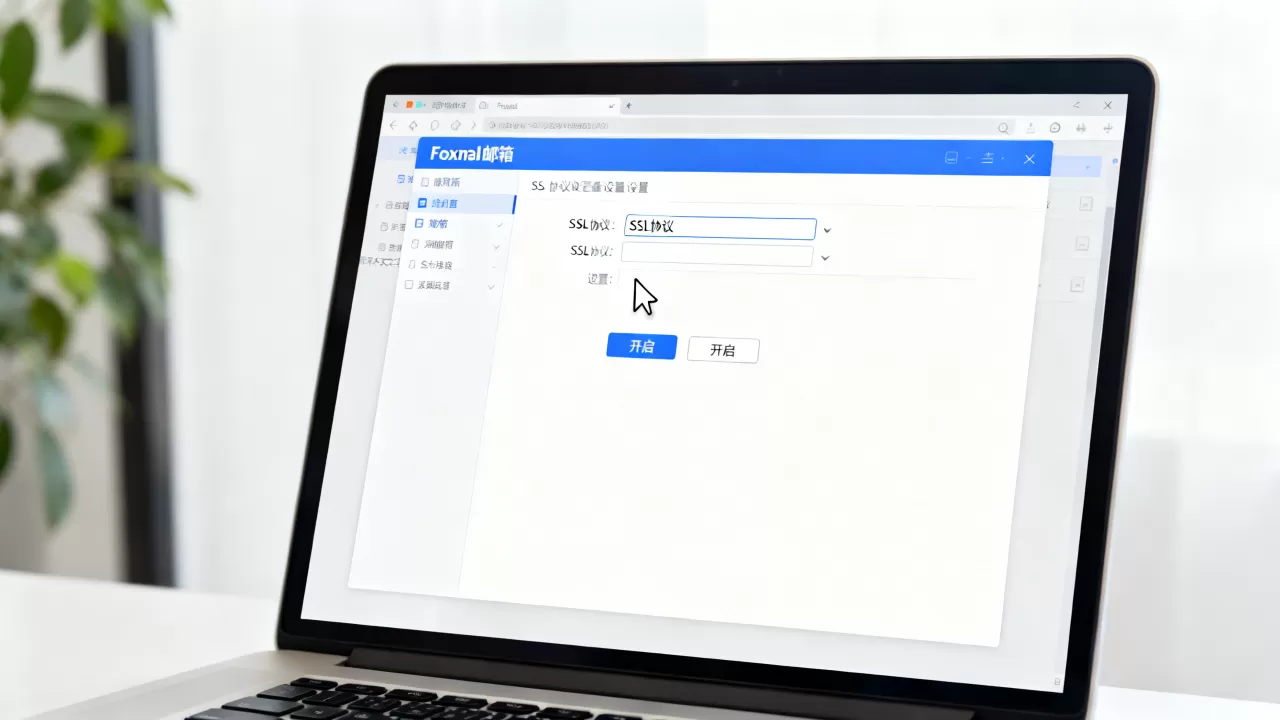 Foxmail怎么开启SSL协议？Foxmail邮箱SSL设置教程