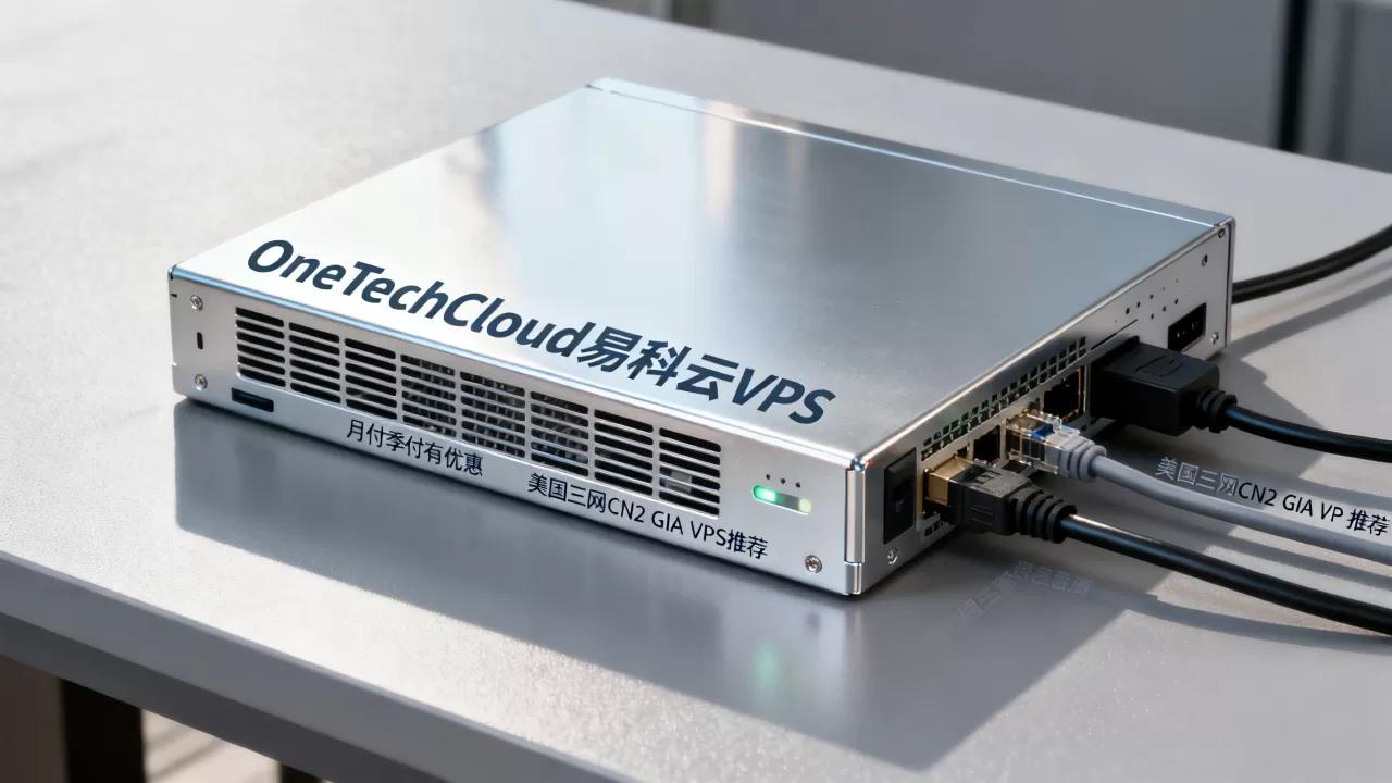 OneTechCloud易科云VPS月付季付有优惠吗？美国三网CN2 GIA VPS推荐
