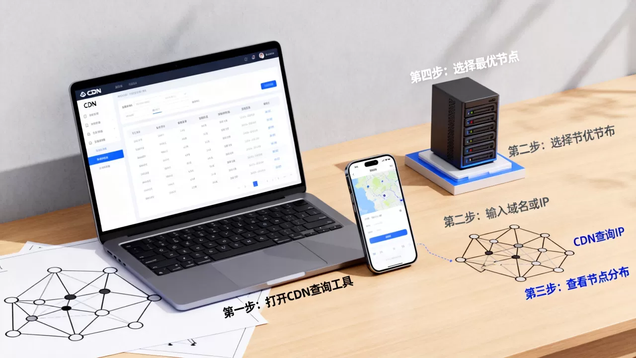 CDN怎么查询?CDN加速节点查询方法及步骤 CDN怎么查询?CDN加速节点查询方法及步骤