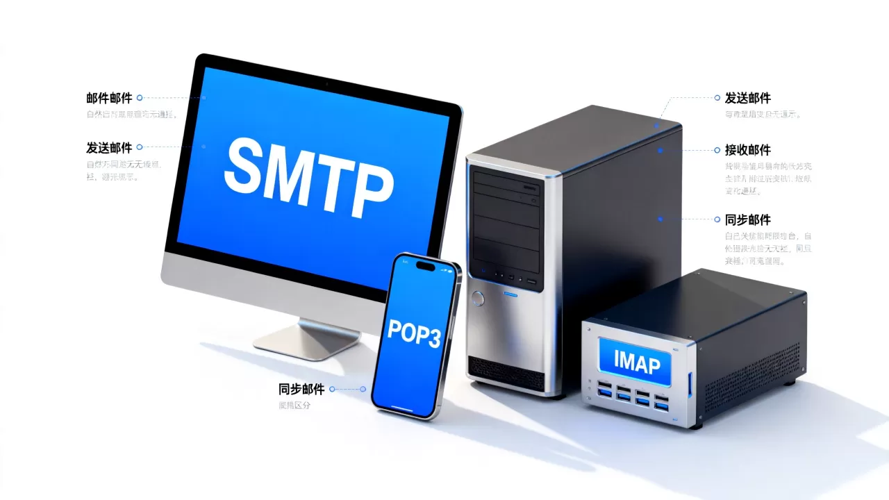 SMTP、POP3和IMAP有啥区别?电子邮件协议有什么区别 SMTP、POP3和IMAP有啥区别?电子邮件协议有什么区别