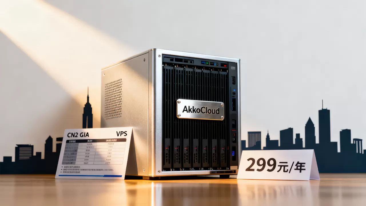 AkkoCloud圣何塞VPS补货是真的吗？299元一年CN2 GIA VPS推荐