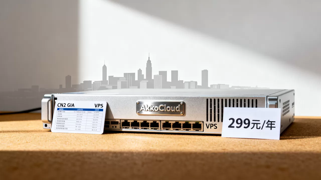 AkkoCloud圣何塞VPS补货是真的吗？299元一年CN2 GIA VPS推荐