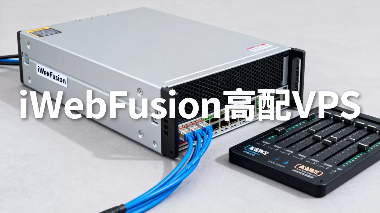 iWebFusion高配美国VPS好用吗，美国VPS推荐性价比高