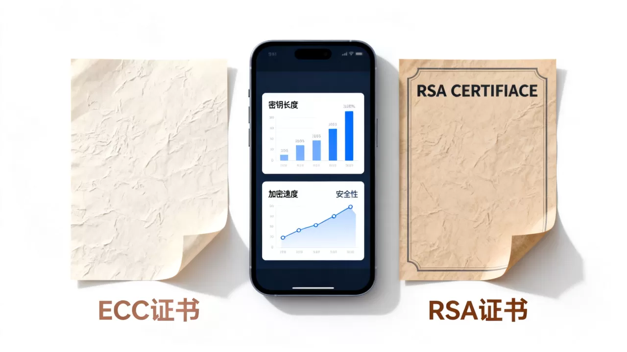 ECC证书和RSA证书哪个好？哪个更安全
