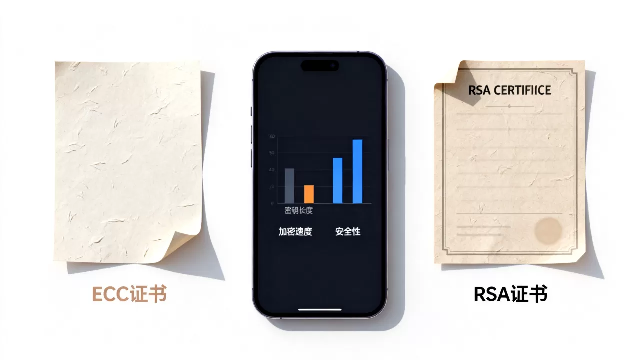 ECC证书和RSA证书哪个好？哪个更安全
