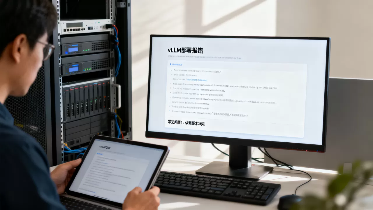 vLLM部署报错怎么解决？vLLM部署常见问题解决方法