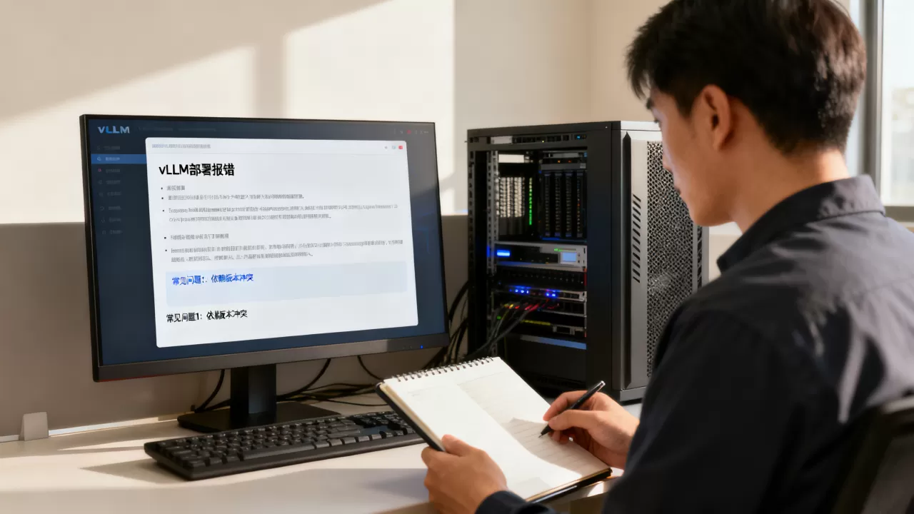 vLLM部署报错怎么解决？vLLM部署常见问题解决方法