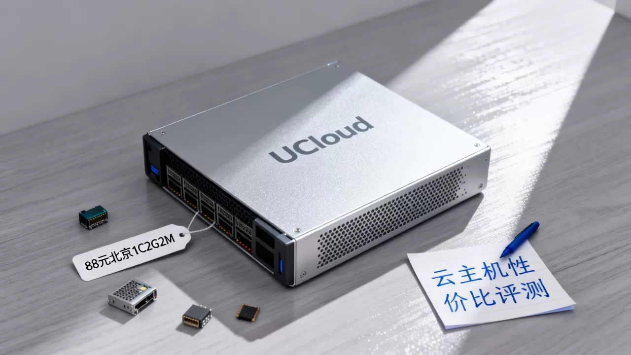 88元UCloud北京1C2G2M云主机值得买吗？云主机性价比评测