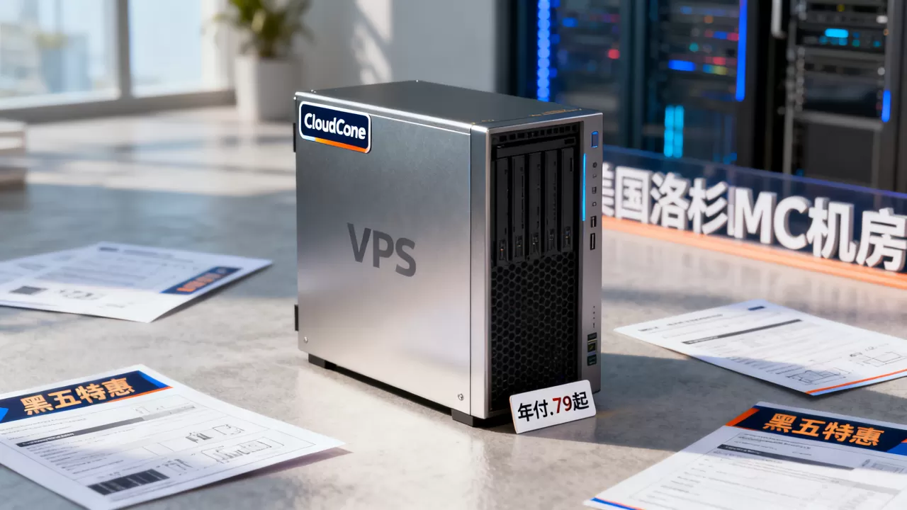 CloudCone黑五VPS年付.79起值得买吗，美国洛杉矶MC机房便宜VPS推荐