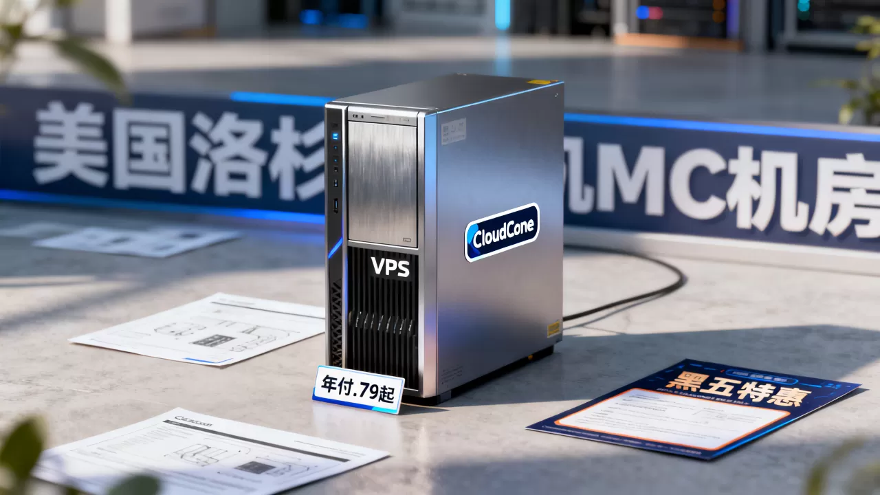 CloudCone黑五VPS年付.79起值得买吗，美国洛杉矶MC机房便宜VPS推荐