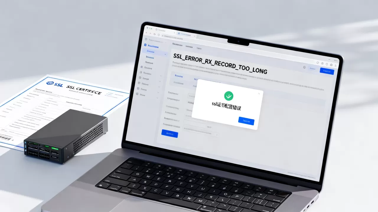 SSL_ERROR_RX_RECORD_TOO_LONG怎么解决？ssl证书配置错误导致