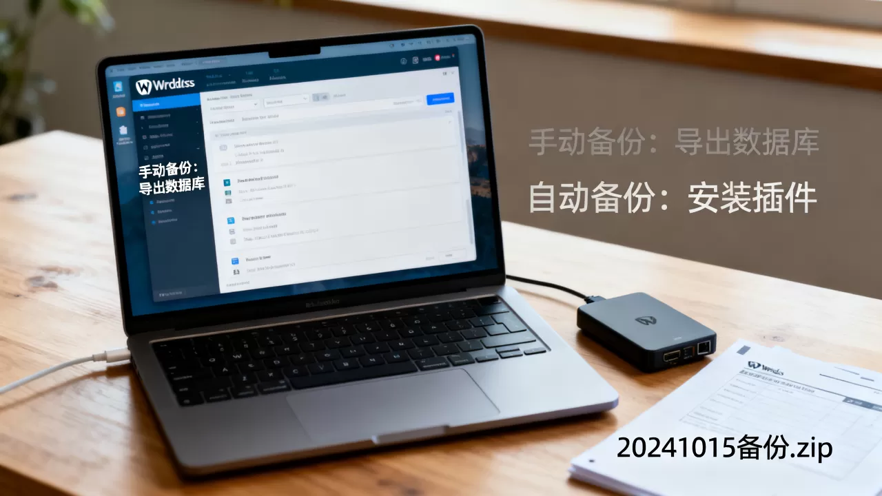 WordPress网站怎么备份?手动备份和自动备份方法 WordPress网站怎么备份?手动备份和自动备份方法