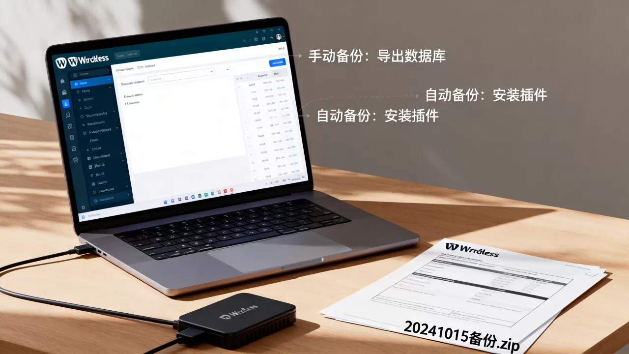 WordPress网站怎么备份?手动备份和自动备份方法 WordPress网站怎么备份?手动备份和自动备份方法