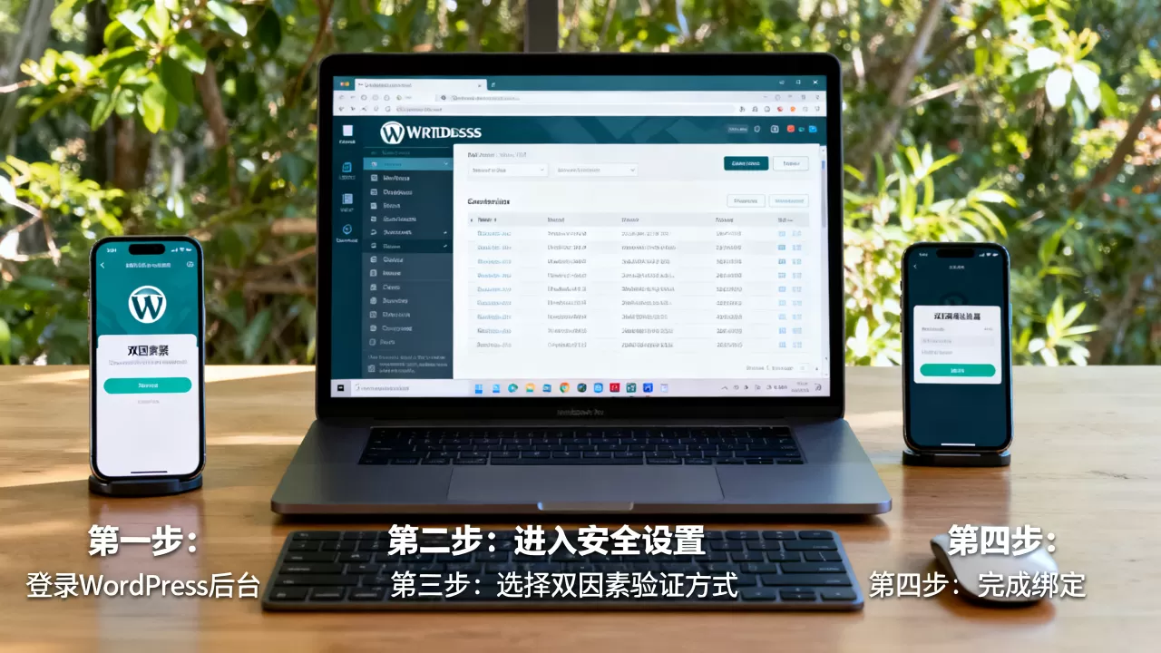 WordPress网站怎么添加双因素身份验证？具体步骤教程