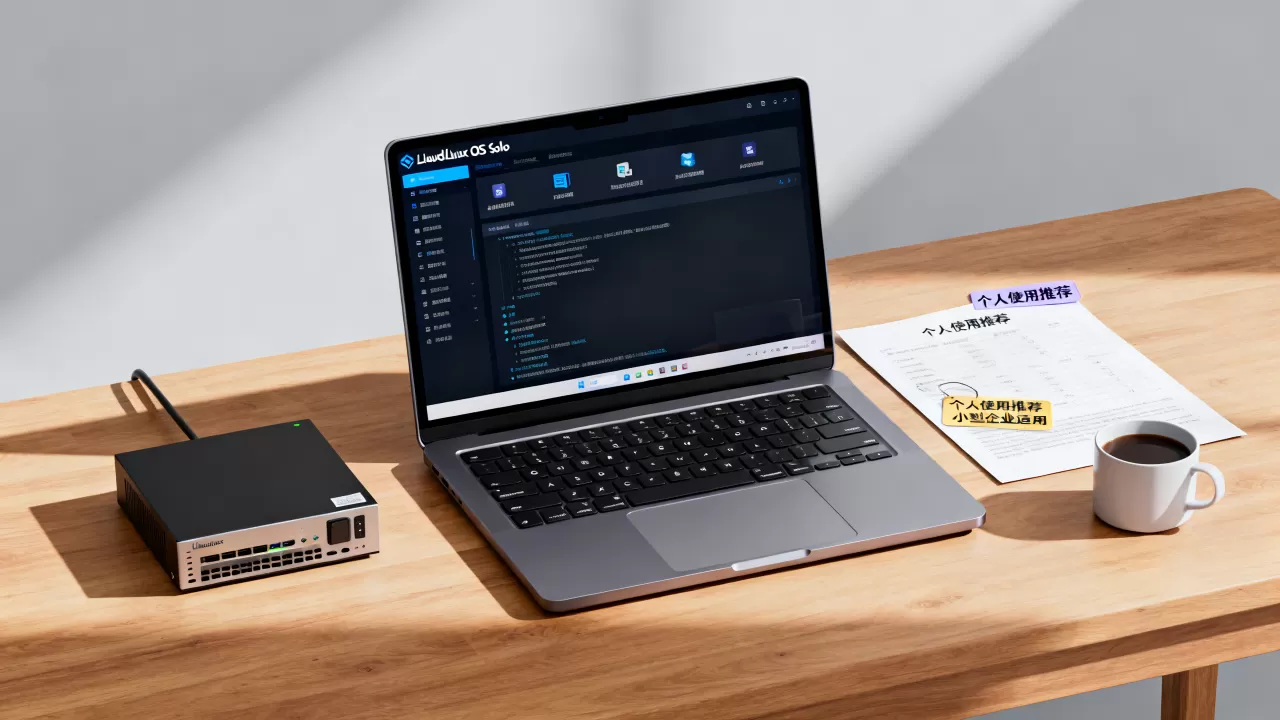 CloudLinux OS Solo好用吗？个人和小型企业Linux系统推荐