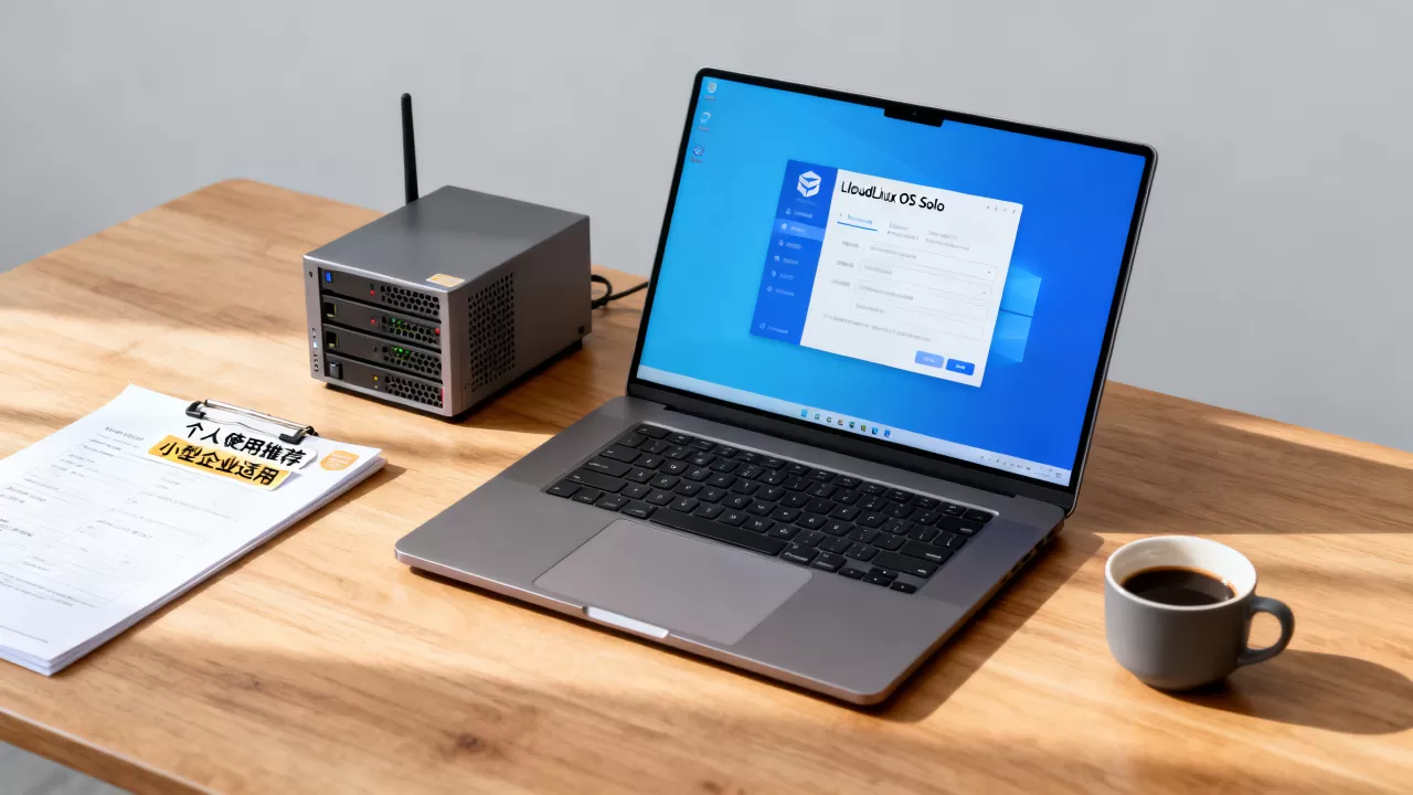 CloudLinux OS Solo好用吗？个人和小型企业Linux系统推荐