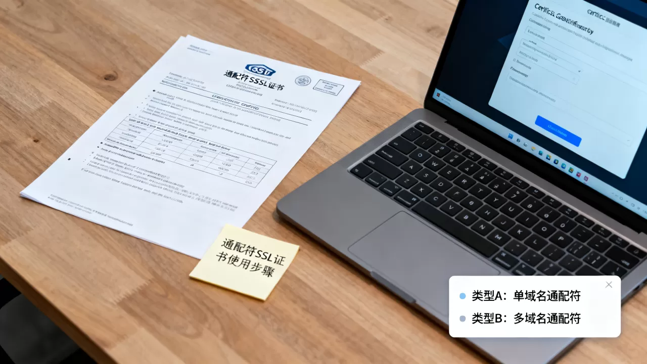 通配符SSL证书怎么使用？通配符SSL证书有哪些类型