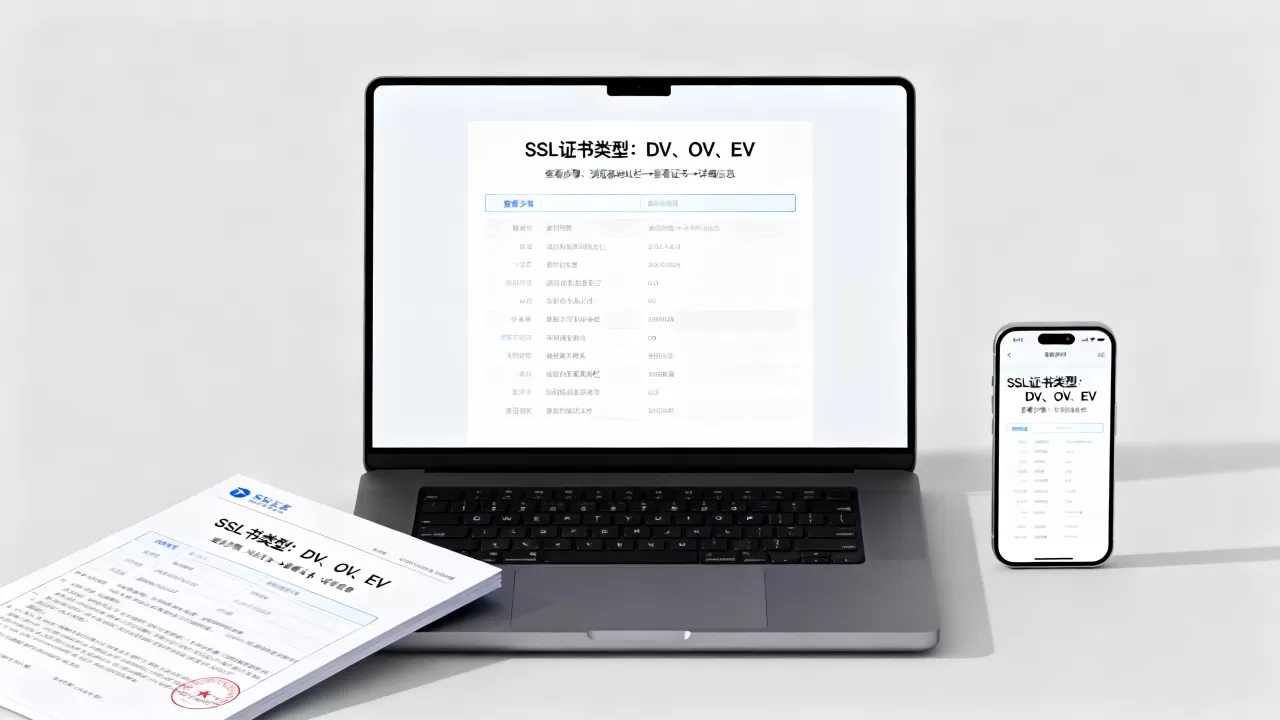 网站SSL证书有哪些类型？如何查看SSL证书类型