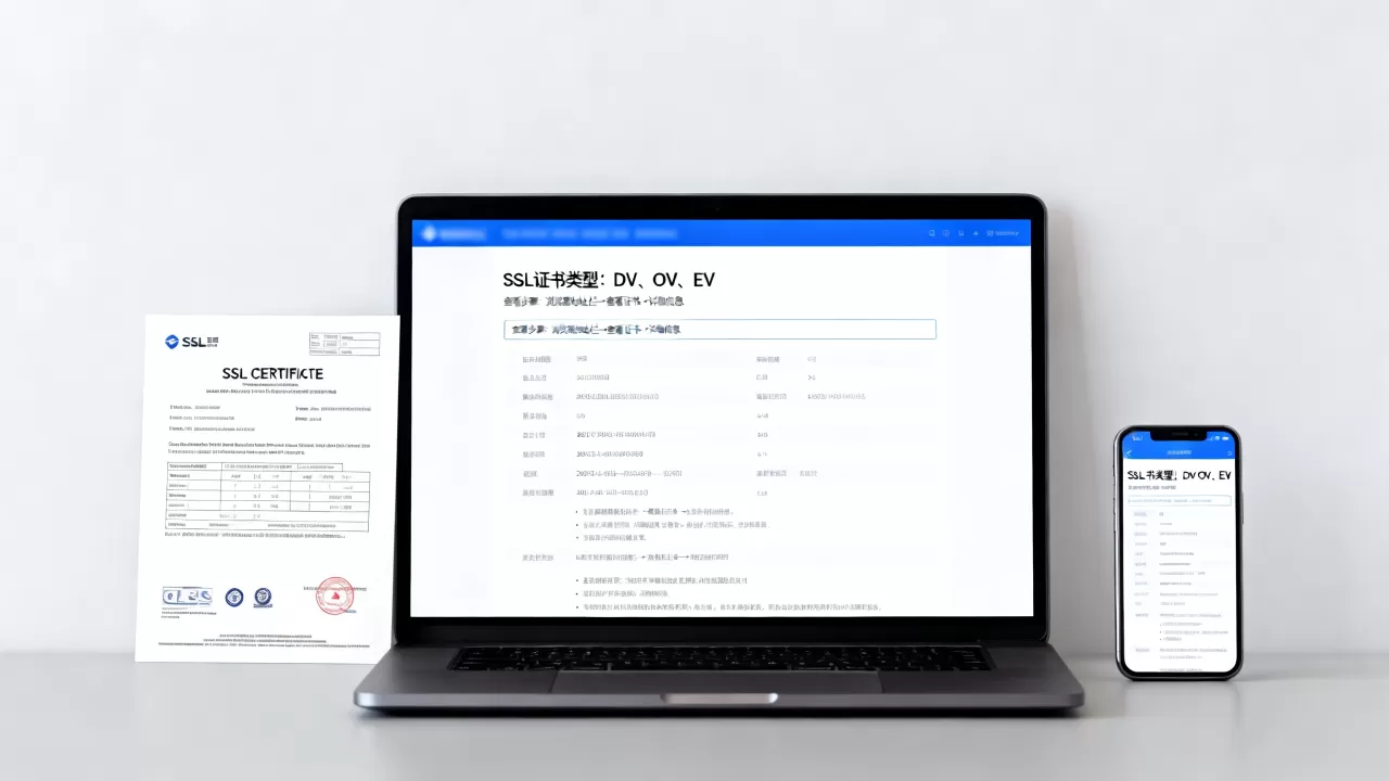 网站SSL证书有哪些类型？如何查看SSL证书类型
