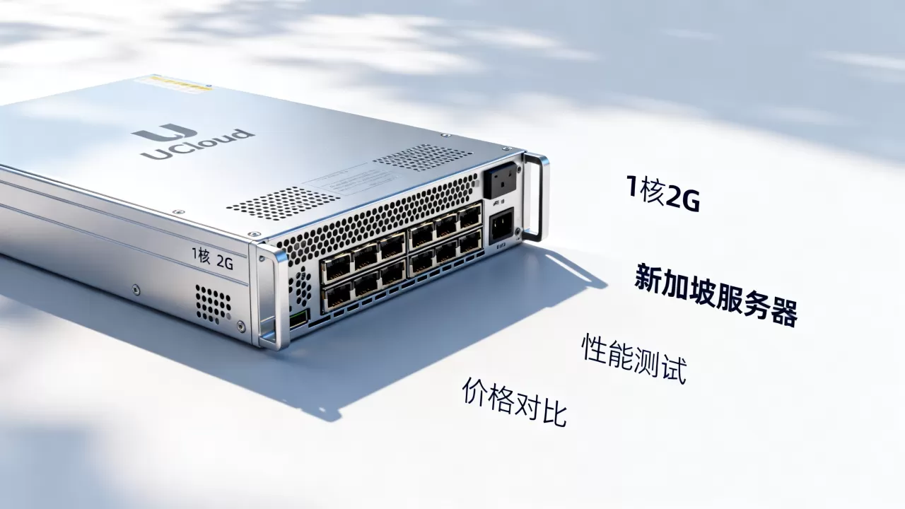 UCloud新加坡服务器1核2G性能如何？新加坡云服务器价格