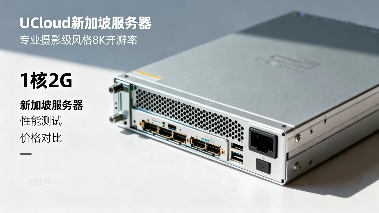 UCloud新加坡服务器1核2G性能如何？新加坡云服务器价格