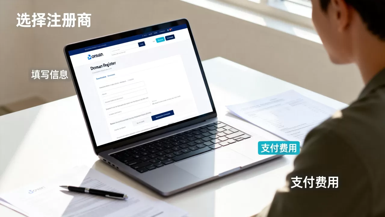 个人买域名如何注册时间