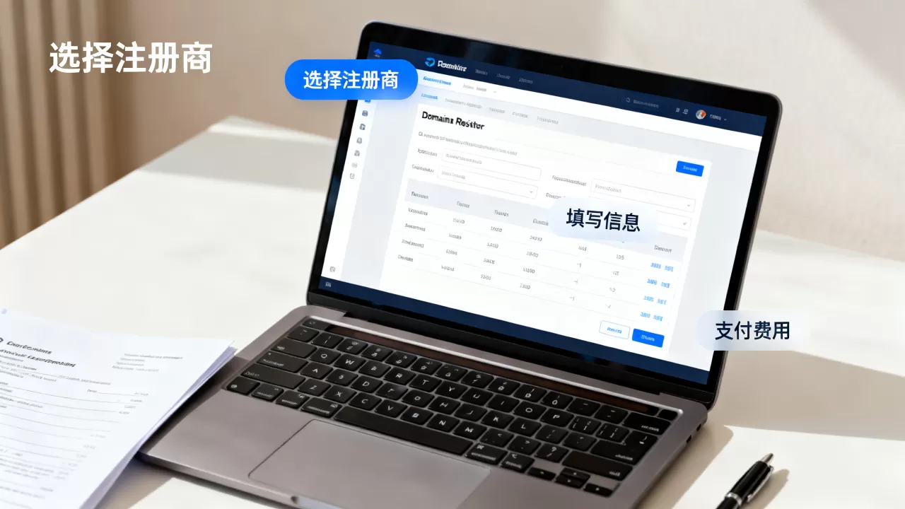 个人买域名如何注册时间