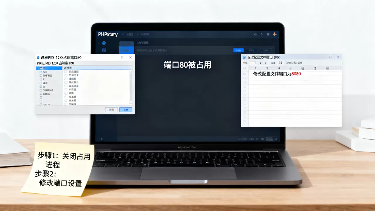 PHPstudy端口80被占用怎么解决？phpstudy端口被占用解决方法