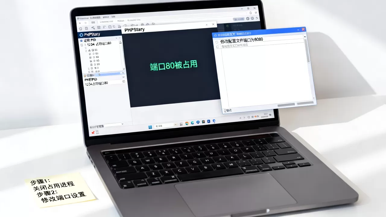PHPstudy端口80被占用怎么解决？phpstudy端口被占用解决方法