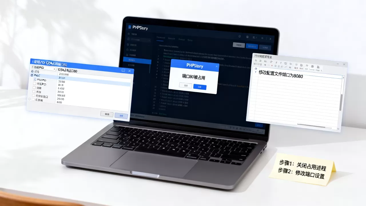 PHPstudy端口80被占用怎么解决？phpstudy端口被占用解决方法