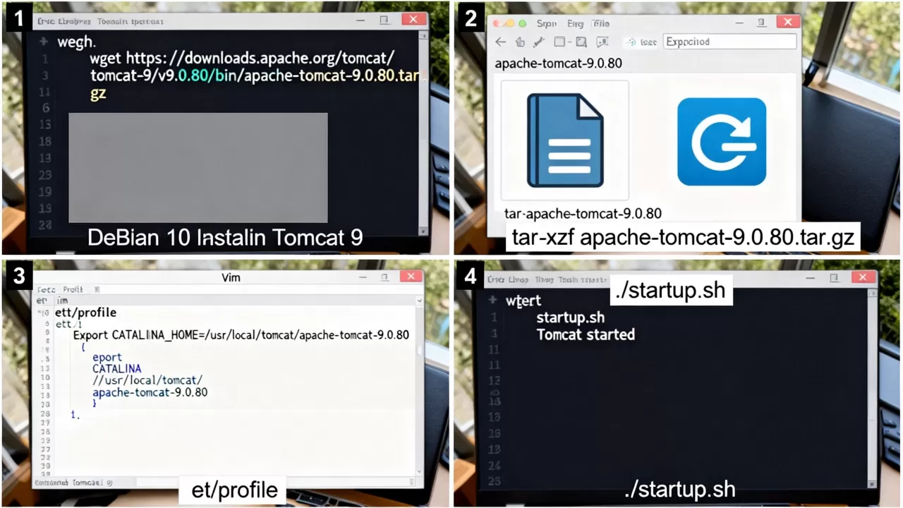 Debian 10 Linux如何安装Tomcat 9？Tomcat 9安装教程