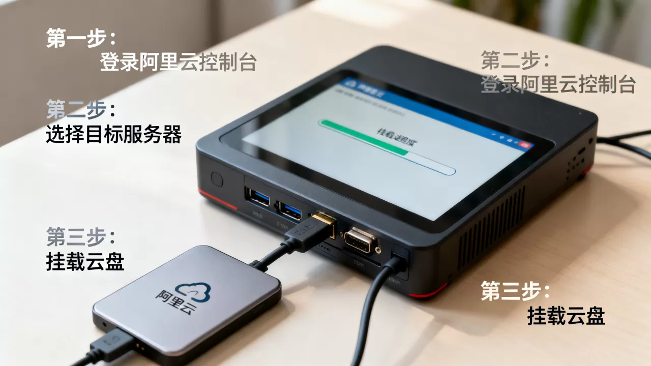 阿里云服务器如何挂载云盘？挂载数据盘详细步骤