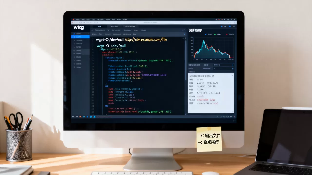 wget下载测速cdn怎么操作？wget命令参数详解