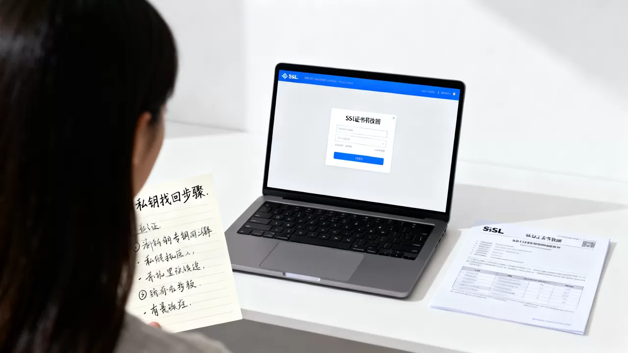 SSL证书私钥密码忘了怎么找回？忘记私钥密码如何重置