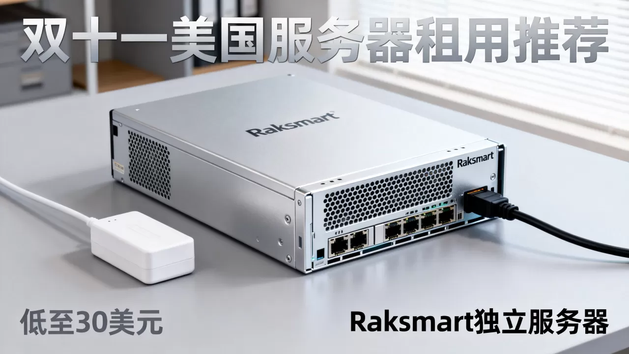 Raksmart独立服务器低至30美元值得买吗，双十一美国服务器租用推荐