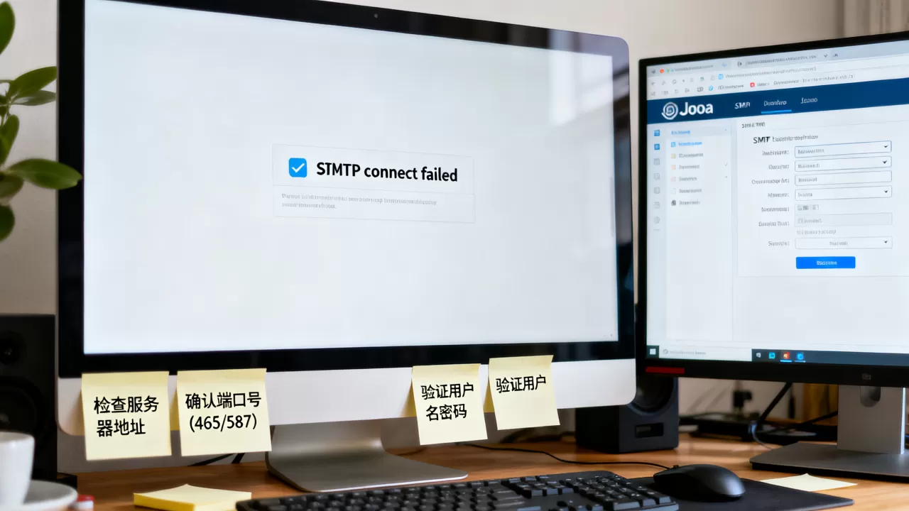 Joomla提示SMTP connect failed怎么修?joomla邮件发送失败解决方法 Joomla提示SMTP connect failed怎么修?joomla邮件发送失败解决方法