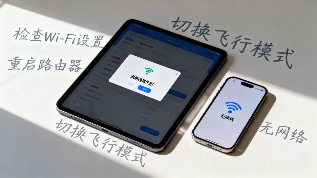 G窝市场pad版网络故障怎么办？手机网络突然断网怎么快速恢复