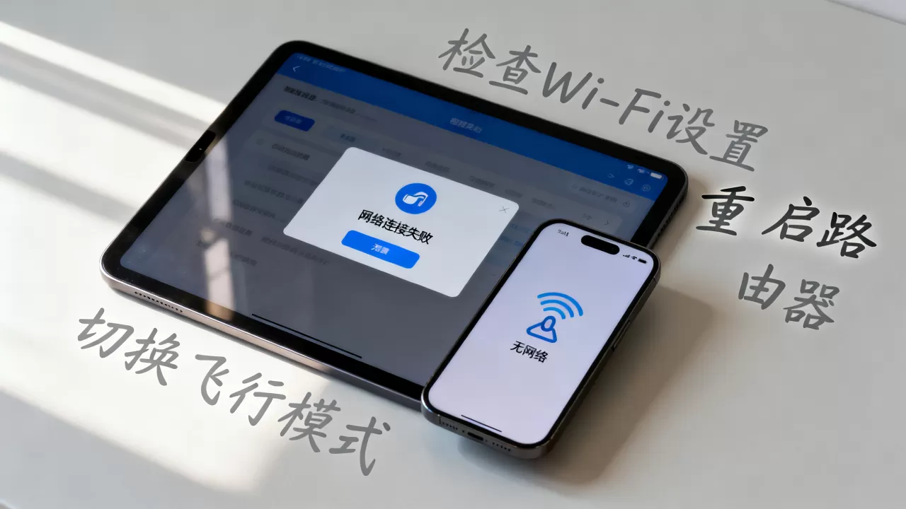 G窝市场pad版网络故障怎么办？手机网络突然断网怎么快速恢复