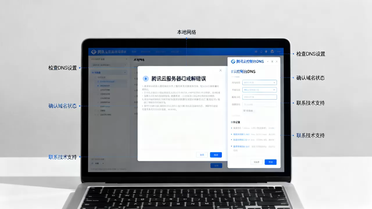 腾讯云服务器域名无法解析如何解决?域名解析失败原因及解决方法 腾讯云服务器域名无法解析如何解决?域名解析失败原因及解决方法
