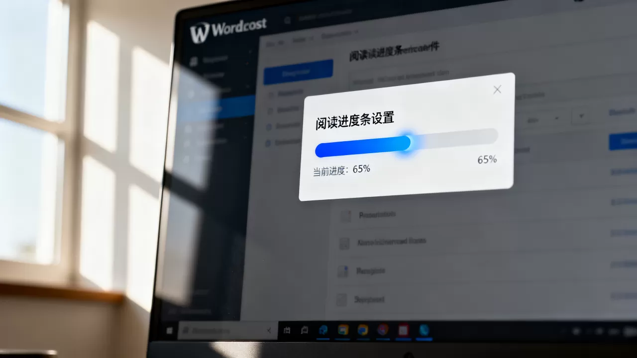 WordPress阅读进度条怎么添加？WordPress实现阅读进度条插件