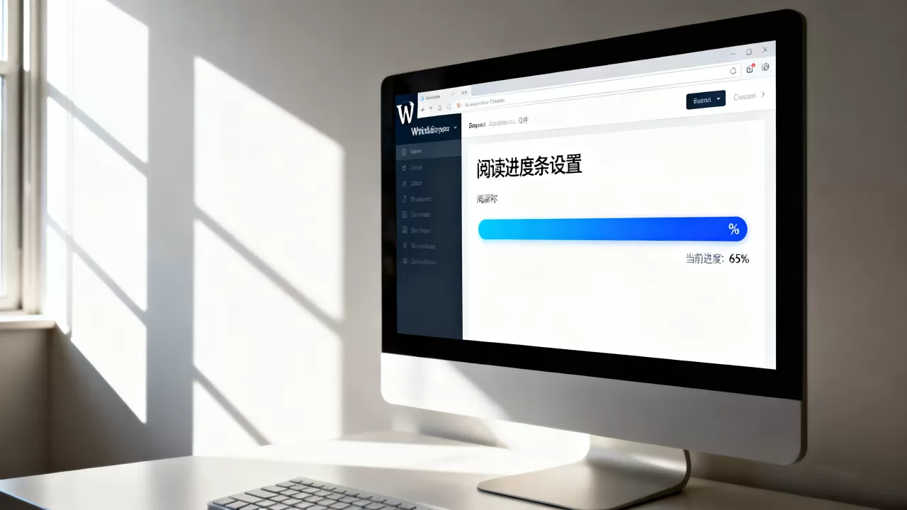 WordPress阅读进度条怎么添加？WordPress实现阅读进度条插件