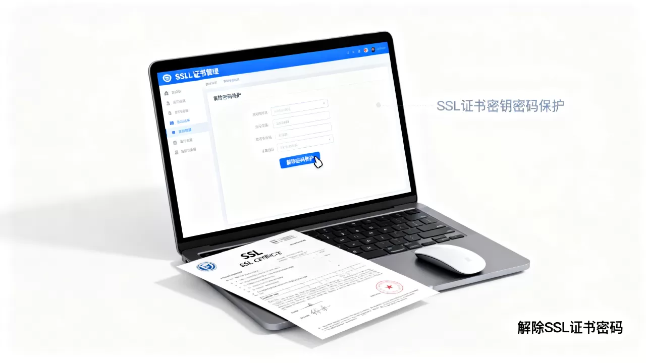SSL证书密钥密码保护怎么取消?如何解除SSL证书密码 SSL证书密钥密码保护怎么取消?如何解除SSL证书密码