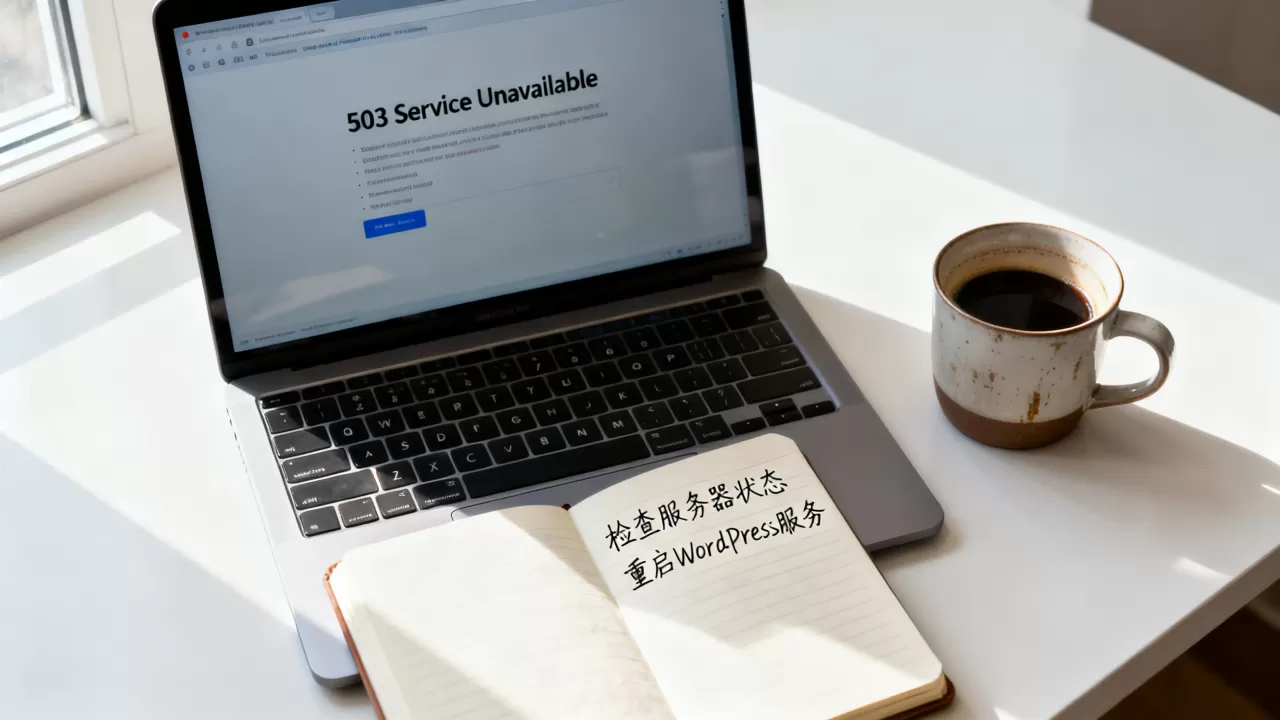 WordPress提示503服务不可用怎么解决?503错误修复方法 WordPress提示503服务不可用怎么解决?503错误修复方法
