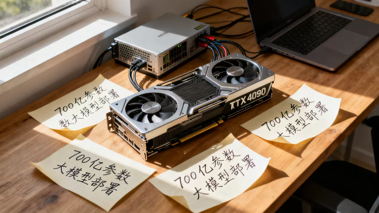 RTX4090如何部署700亿参数大模型?大模型部署教程 RTX4090如何部署700亿参数大模型?大模型部署教程