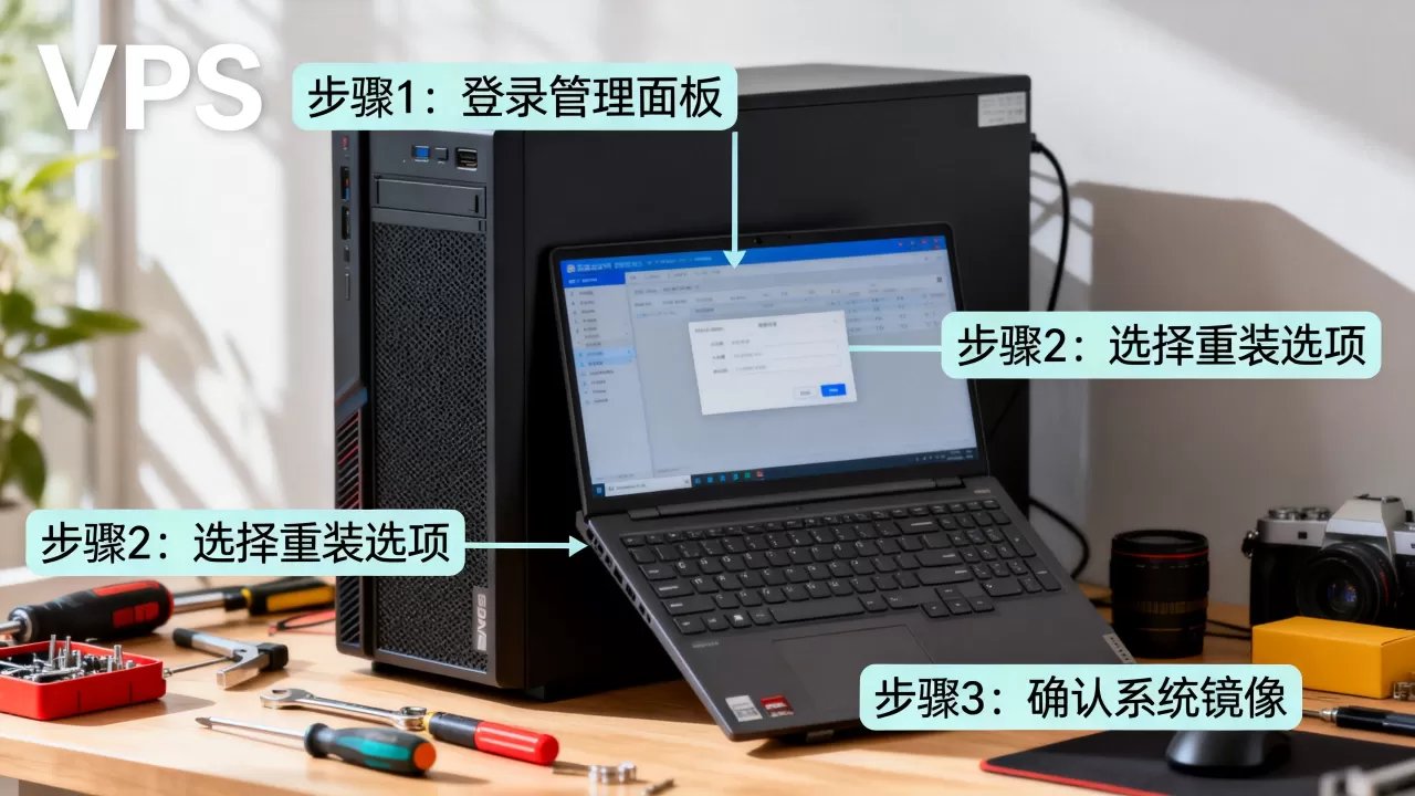 Hostry VPS怎么重装系统?VPS重装系统教程 Hostry VPS怎么重装系统?VPS重装系统教程