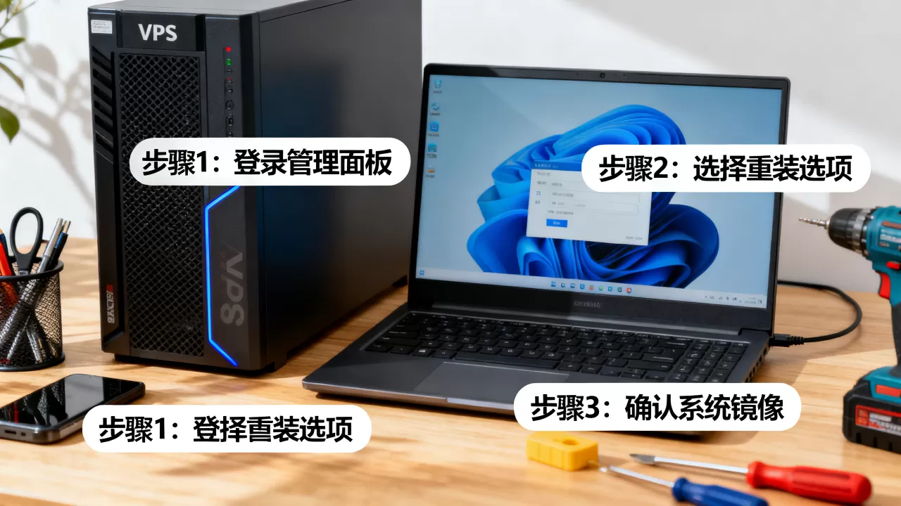Hostry VPS怎么重装系统?VPS重装系统教程 Hostry VPS怎么重装系统?VPS重装系统教程