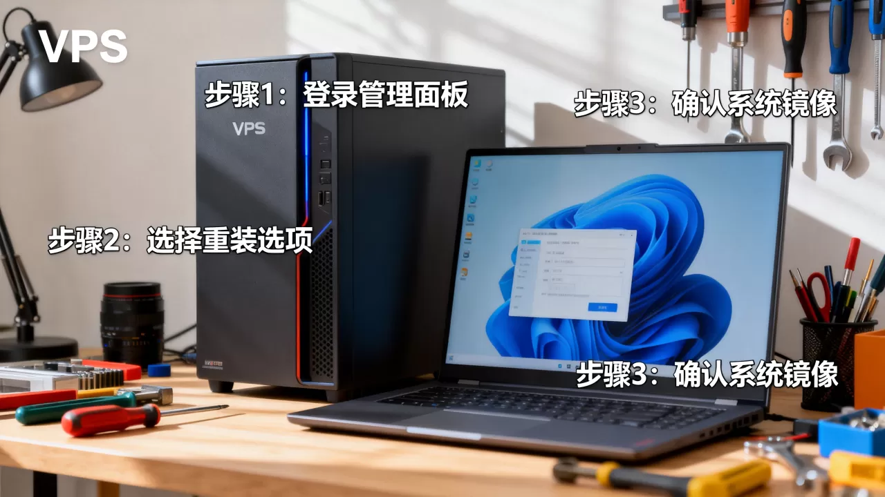 Hostry VPS怎么重装系统?VPS重装系统教程 Hostry VPS怎么重装系统?VPS重装系统教程