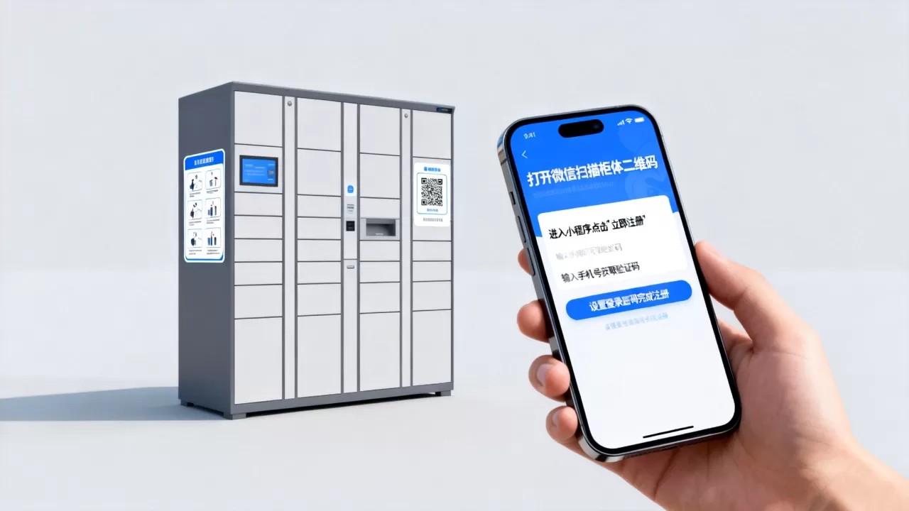 共存智能柜小程序怎么用？共存智能柜小程序注册流程